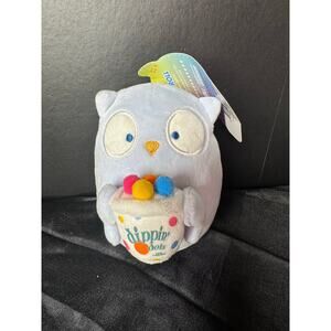 ANIROLLZ DIPPIN’ DOTS SQUISHY BALL OWLYROLL 5″ - NWT